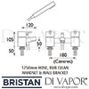 Bristan Prism Bath Shower Mixer 6 Litre Flow Limit Dimensions